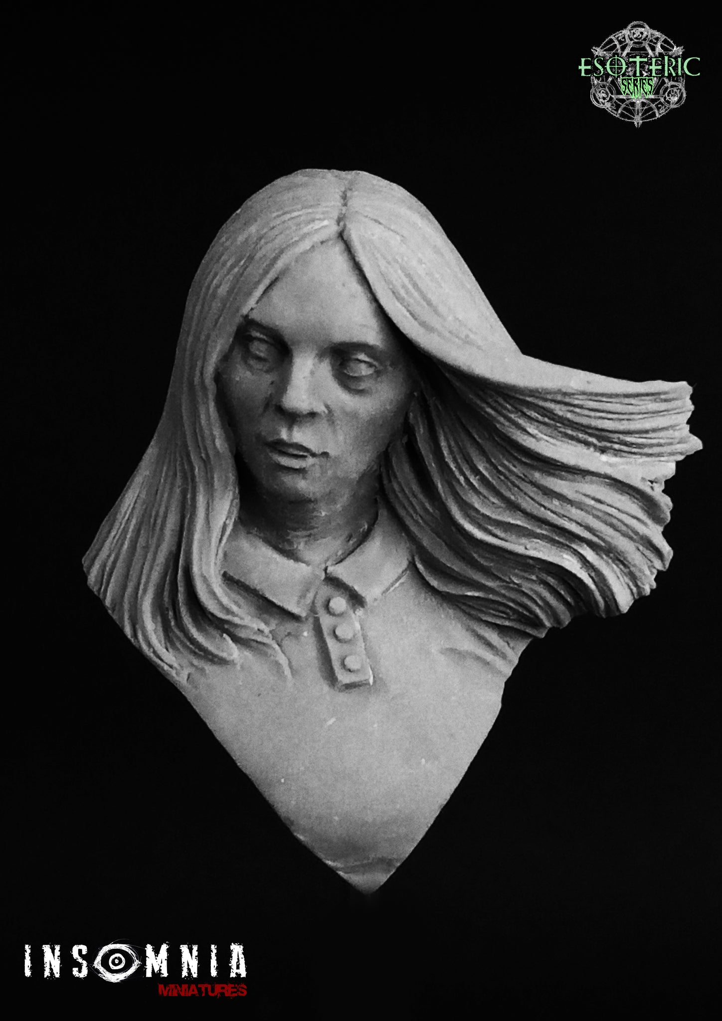 Lavinia - resin / miniature / bust / micro bust / Lovecraft / Dunwich ...