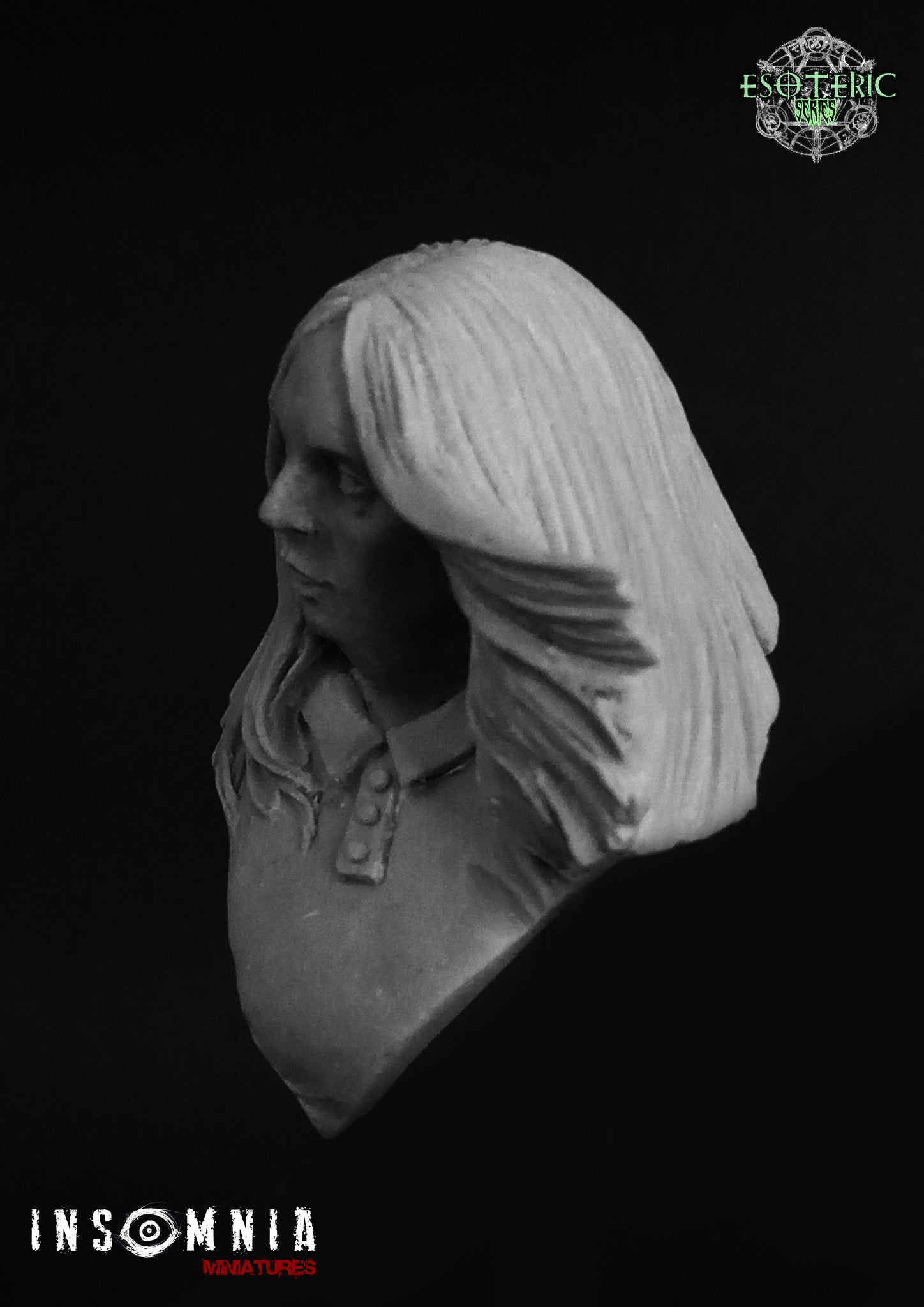 Lavinia - resin / miniature / bust / micro bust / Lovecraft / Dunwich ...