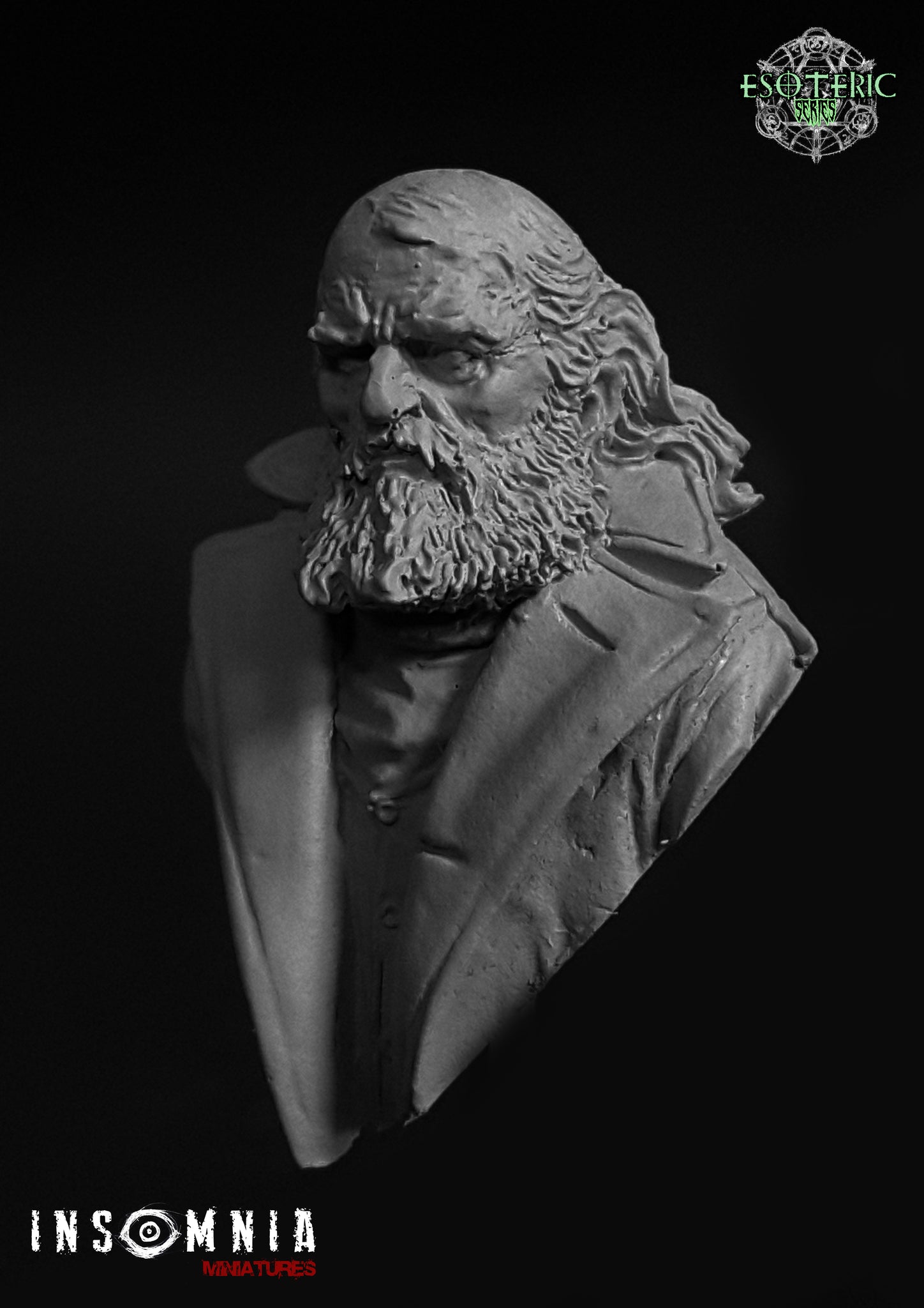 The Terrible Old Man Resin Miniature Bust Micro Bust the-terrible-old-man-resin-miniature-bust-micro-bust